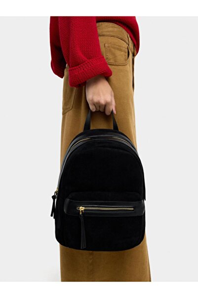 PARFOIS Kadın Deri Efektli Basic Sırt Çantası