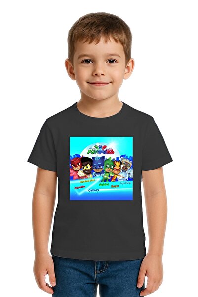 SEDİRLİ Tricou pentru copii Unisex Pijamaskeliler cu imprimeu bumbac bucăți d...