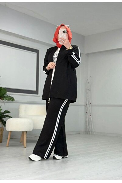 ONE WAY FASHION طقم قطن قطعتين