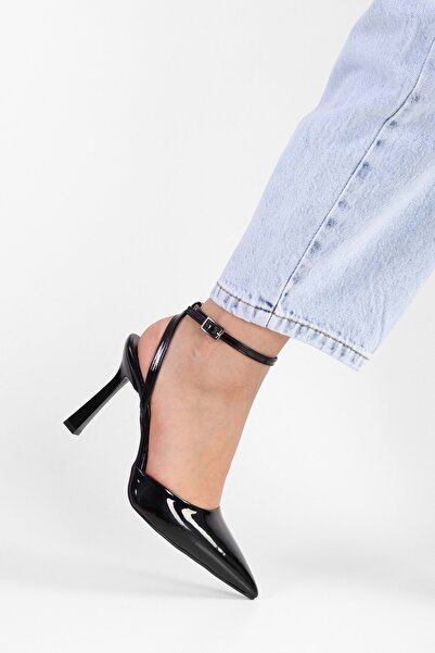 HVZ Exclusive Black Woman Heeled Shoes (9.5cm)