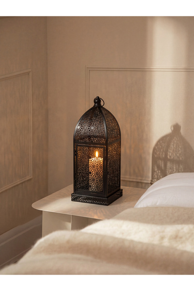 LC Waikiki Cc Collection’dan LCW HOME Siyah Metal Mumluk 41 Cm