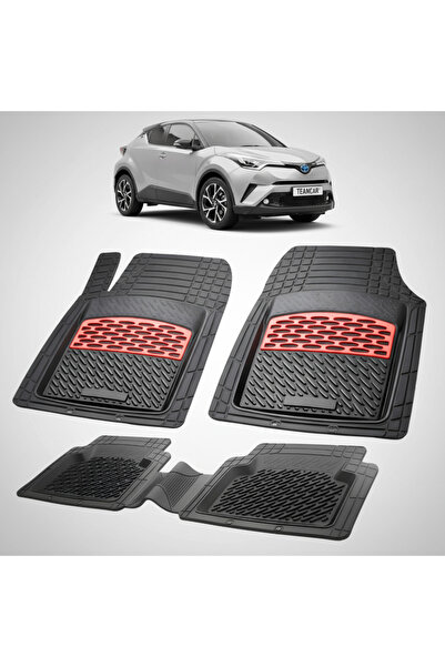 TEAMCAR Πατάκια δαπέδου Toyota C-HR AX10 Συμβατά με SUV Συμπαγής 2016-2019 | ...