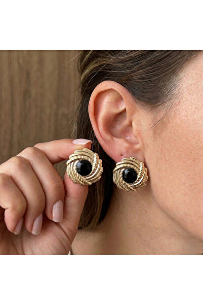 Ervalina Colorful Enamel Rowed Women's Earrings