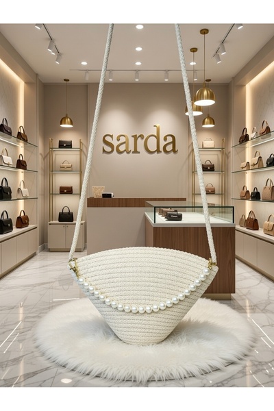 SARDA Pearl Straw Women's O Shoulder Bag – Summer Stylish Design, Trendy Bag ...