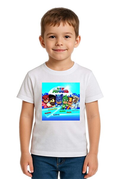 SEDİRLİ Unisex Pijamaskeliler με τύπωμα Παιδικό μπλουζάκι Βαμβάκι από χτενισμ...