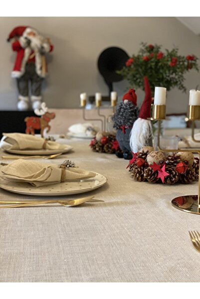 Valerium Glittery Gold Tablecloth