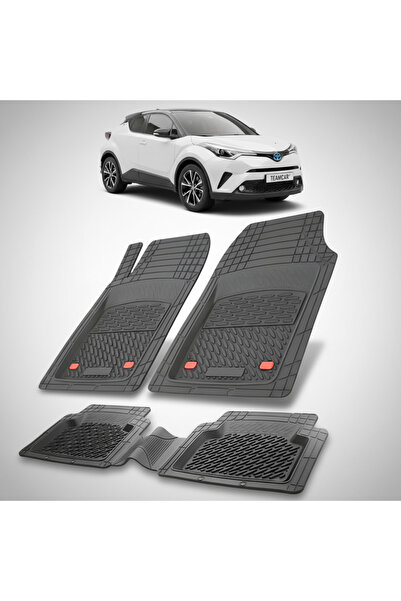 TEAMCAR Πατάκια δαπέδου Toyota C-HR AX10 συμβατά με Συμπαγής SUV 2019-2023 | ...