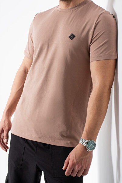 grand coco Vizyon Regular pentru bărbați material elastic jerseu simplu Mater...