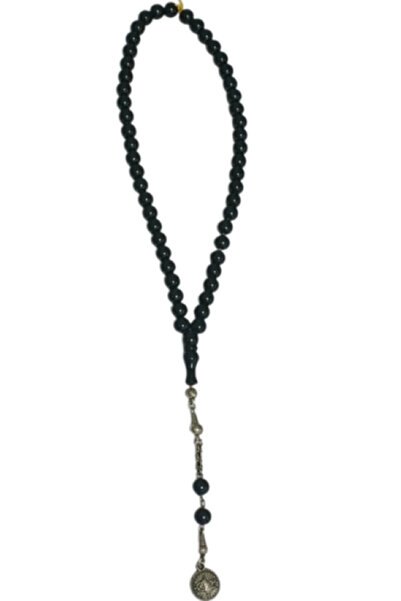 Generic مسبحة صندل، كل حبة 8 × 8.7 مم