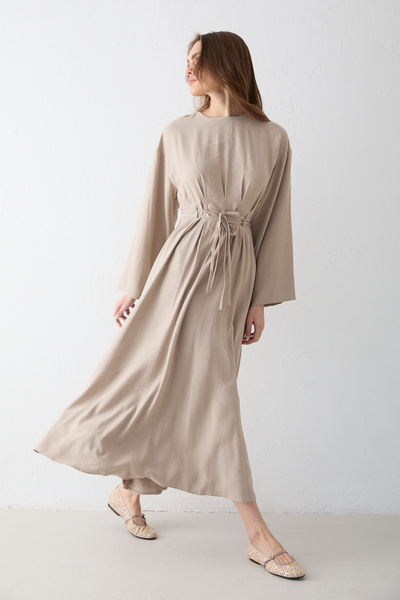 Melike Tatar Waist Detailed Dress 12-39020