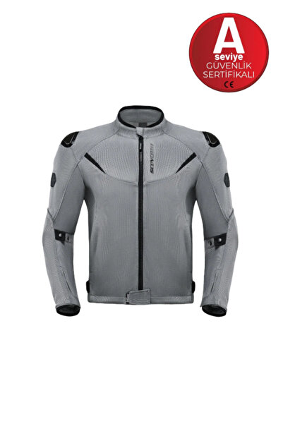 Scoyco JK194 Yazlık Tam Fileli Motosiklet Montu Çelik Omuz Korumalı Nefes Ala...