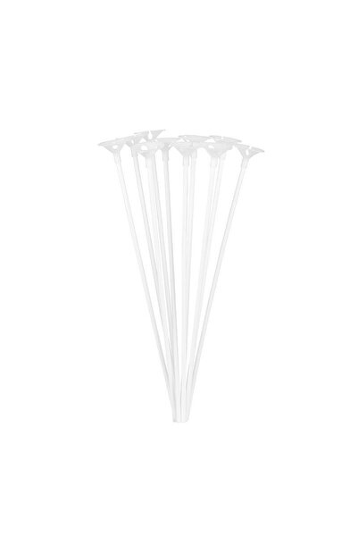 MP Mirific Party Set 100 bete cu rozete pentru baloane , alb , 42 cm