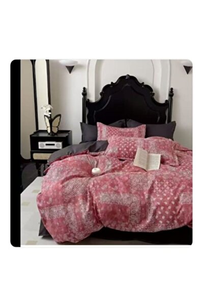 MASHASHOP Bed Linen Set, 6 Pieces, Satin Cotton