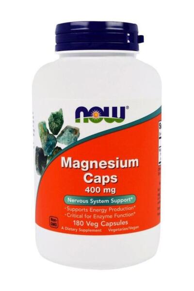 Now Foods Magnesium Dietary Supplement 400 mg - 180 Capsules