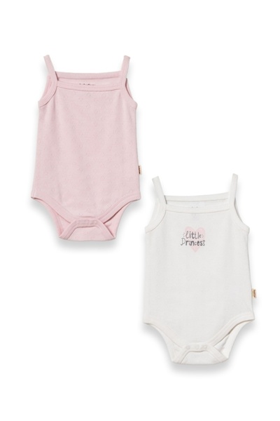 BabyCosy Organic Wear 100% قطن، طقم ملابس داخلية للأطفال مكون من قطعتين - طقم...