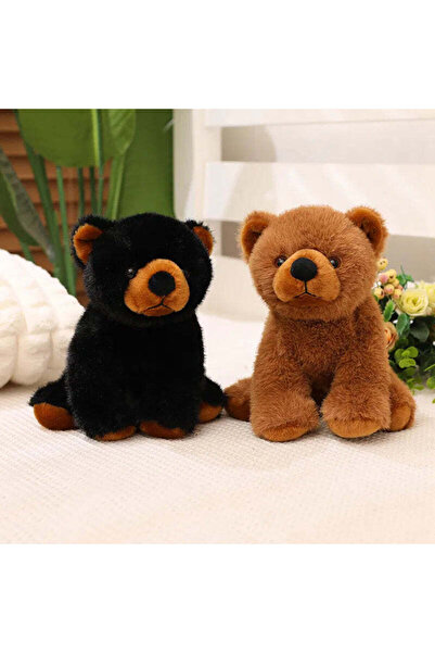 OEM Set de 2 ursuleți de pluș – maro și negru