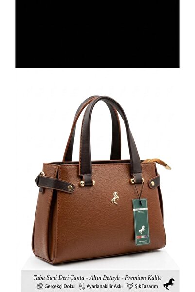 ÇANTAM GELSİN Miami Polo Original Premium Quality Women's Handbag and Shoulde...