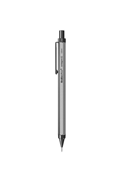 Scrikss Octagon-X Mekanik Kurşun Kalem 0.5 mm Antrasit