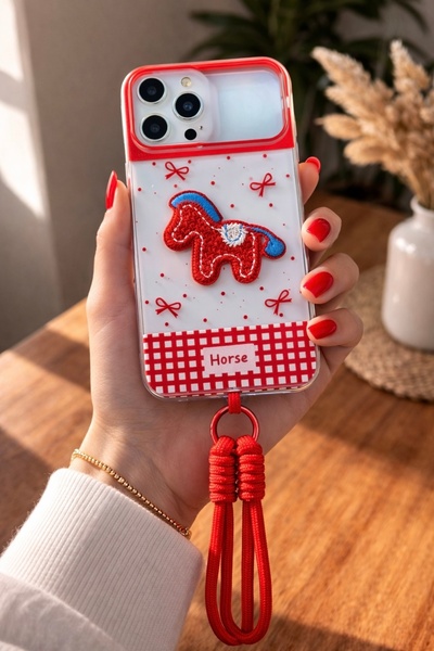 FİŞNEİLETİŞİM İPHONE 17 PROMAX UYUMLU BİLEK ASKILI KILIF