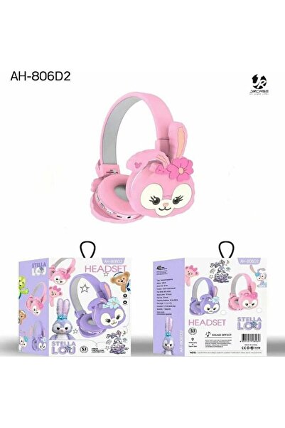 OEM Cute wireless headphones with bunnies, adorable, Kids, 18 hours of playba...