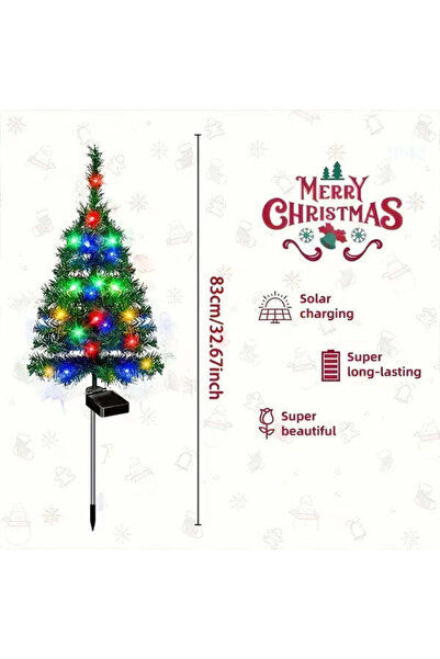 unbranded SET OF 4 SOLAR TREES