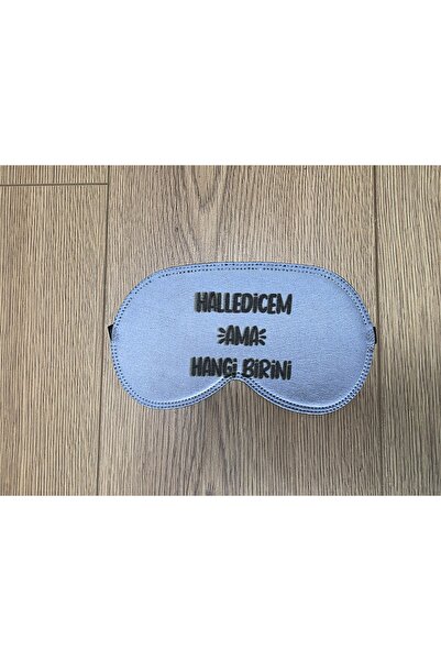Ahi Shop TASARIMLI ESPRİLİ UYKU BANDI, YOGA GÖZ BANDI