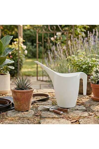 SERİNOVA Watering Can - White - 2 Lt