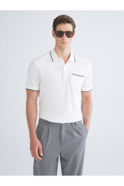 LC Waikiki Nevavm with a Difference Polo Collar Men's T-Shirt