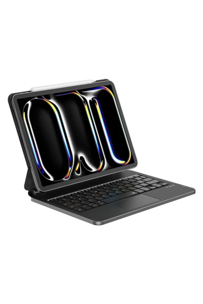 WIWU لوحة مفاتيح ماجيك لأجهزة آيباد آير 12.9 بوصة / برو 13 بوصة 2024 - أسود