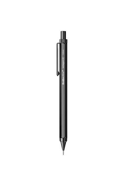 Scrikss Octagon-X Mekanik Kurşun Kalem 0.5 Mm Siyah