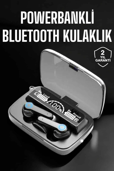 Belle Fusion Mey İthalat® Kablosuz Bluetooth Kulaklık Dokunmatik Kontrol Uzun...