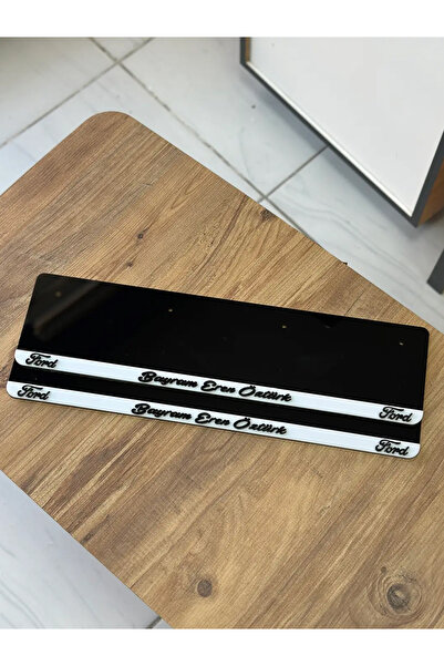 WOODDOOM Kişiye Özel Tasarım Full Pleksi Plakalık Takmatik