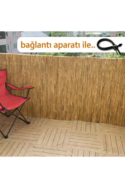 Greenosier 110xcm.x2m.Hasır Çit Balkon Çiti Bahçe Çiti