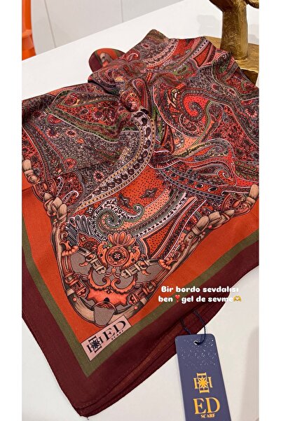 EB SCARF Floş Viscose Scarf |   Lightweight , Drapey