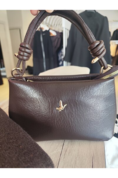 chance butik Kadın deri şık ve omuz çantası