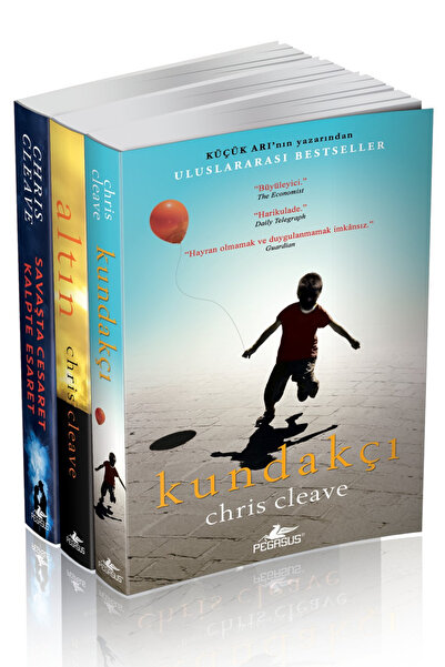 Pegasus Yayınları Chris Cleave Kitap Seti (3 Kitap) – Kundakçı, Altın, Savaşt...