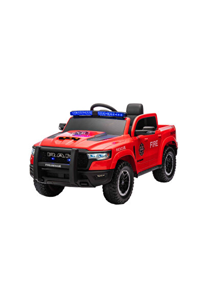 Premierkids Premier RAM 1500 RHO Firefighter electric car, 12V, EVA rubber wh...