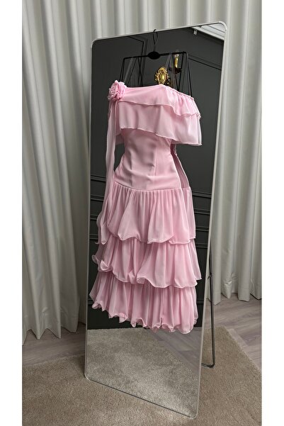 Sondos Fashion soft evening dress