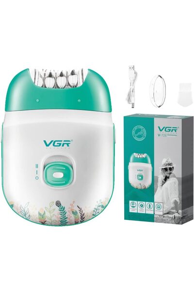 VGR V-726 Cordless Women Epilator For Body For Gentle Hair Removal, Wet & Dry...