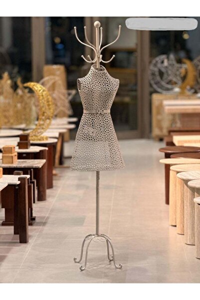 AZOZ MERCHLY Half Length Iron Female Mannequin Beige