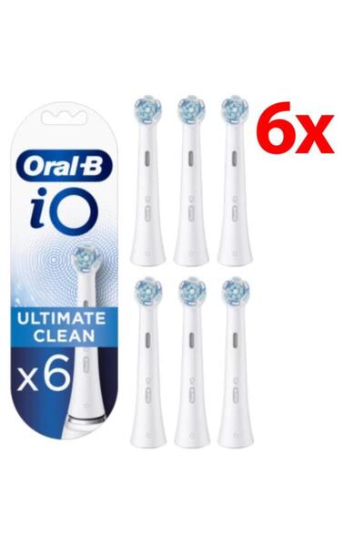 Oral-B Końcówki do szczoteczki IO Ultimate Clean (6 szt.) Biały