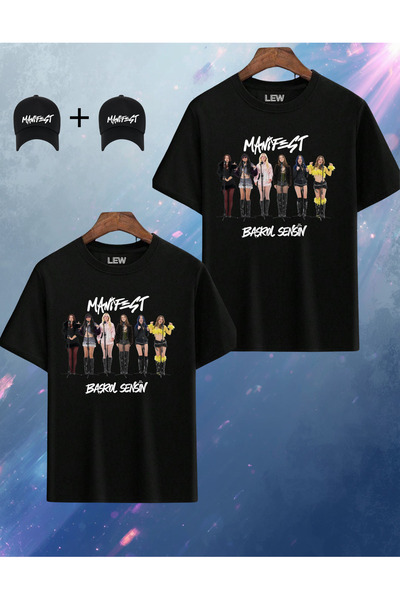 lovver Manifest Star in You New Song Design Cotton Premium Edition 2-Piece T-...