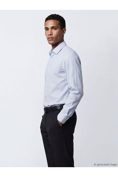 LC Waikiki Esvab • Modern & Distinctive Slim Fit Dobby Men's Shirt