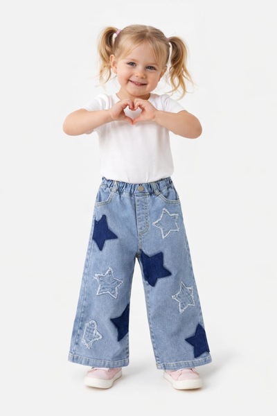 Honey Kids Kız Çocuk Kot Pantolon