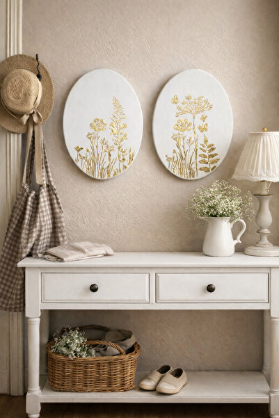 IremTasarimAtolyesi Panel 2Li 26Cm*19Cm Table Home Decoration Products