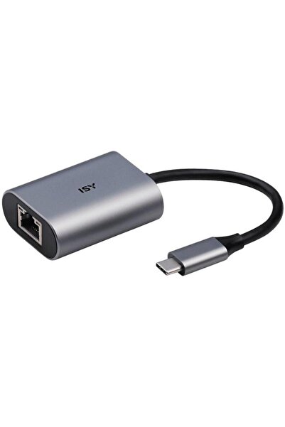 Isy Placă de rețea (adaptor) IAD-1010-C USB-C - Gigabit LAN (RJ-45)