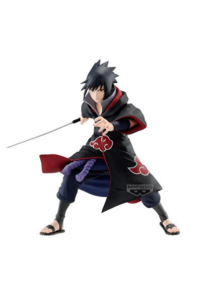 Banpresto Naruto Shippuden Uchiha Sasuke Vibration Stars Figurina 15 cm