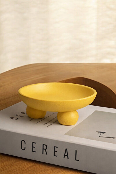 By Şirin Candle Decorative Minimal Bowl 10 cm Please Pay Attention to the Size