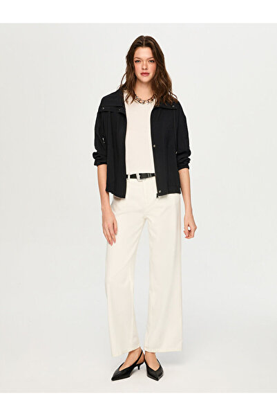 Faik Sönmez İnci Bağcık Detaylı Modallı Ceket S26CKT036