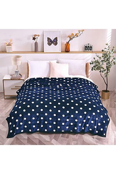 Luna DotFluff Blanket with Polka Dot 200x230 cm - Premium Microfiber Fluffy B...